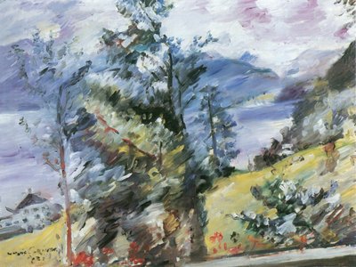 Walchensee, View of the Wetterstein by Lovis Corinth